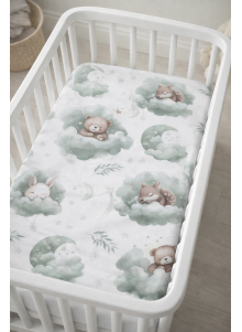 Prześcieradło 58×110 cm...